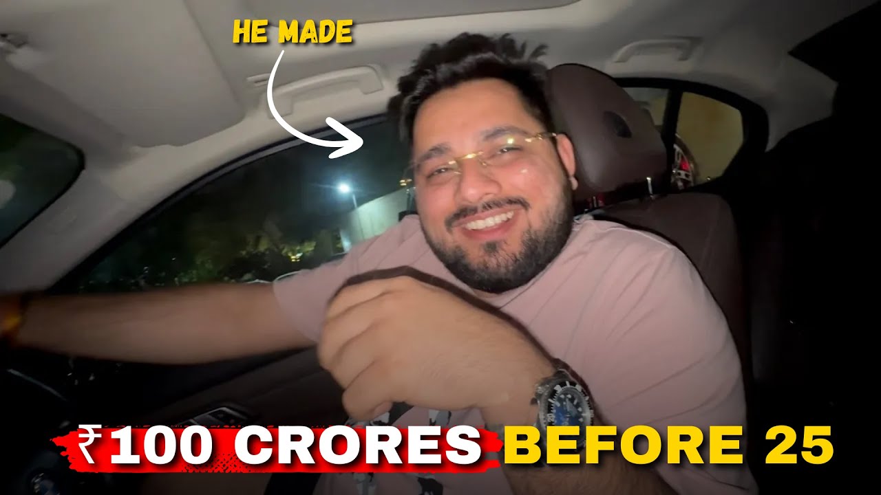 He Made ₹100 Crores Before 25 — Here’s What I Learned From Him 💰