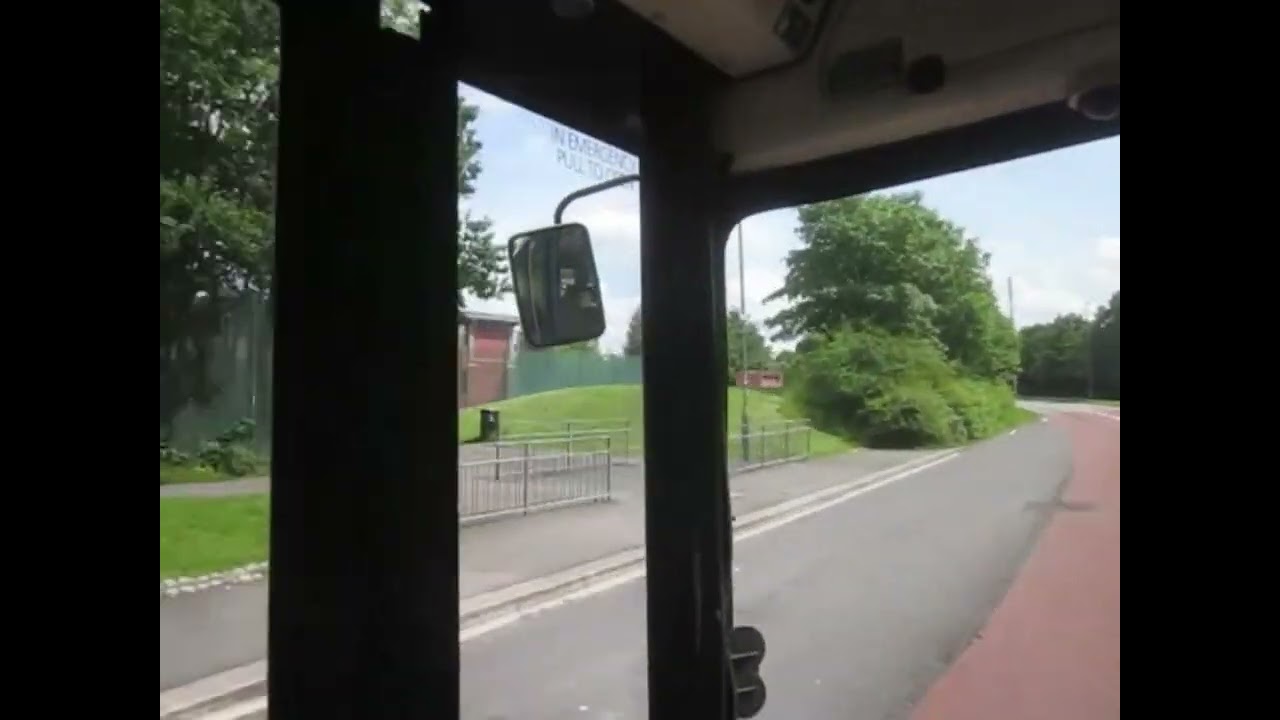 Along the circular busway in Runcorn in 2012 - Busway and Bus Rapid Transit (BRT) enthusiasm