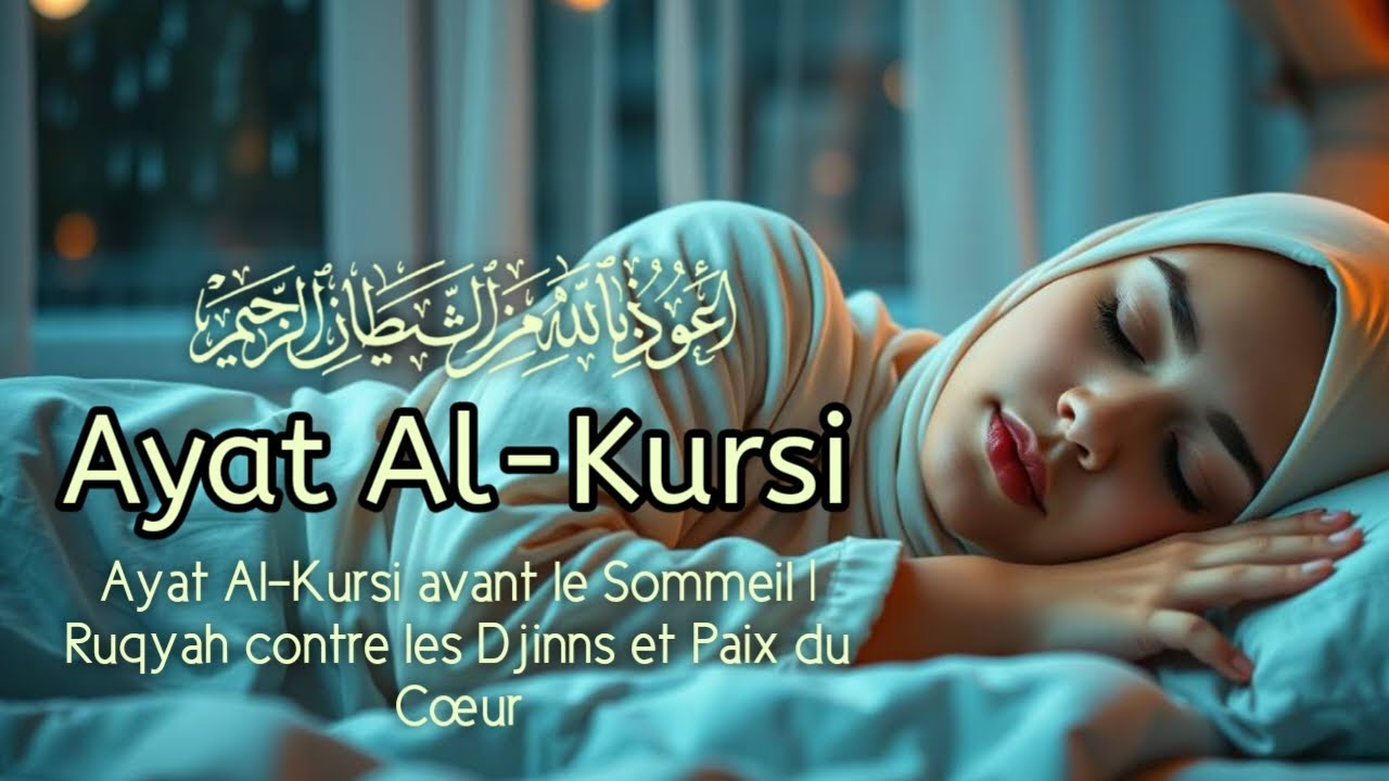 Ayat Al-Kursi avant le Sommeil | Ruqyah contre les Djinns et Paix du Cœur