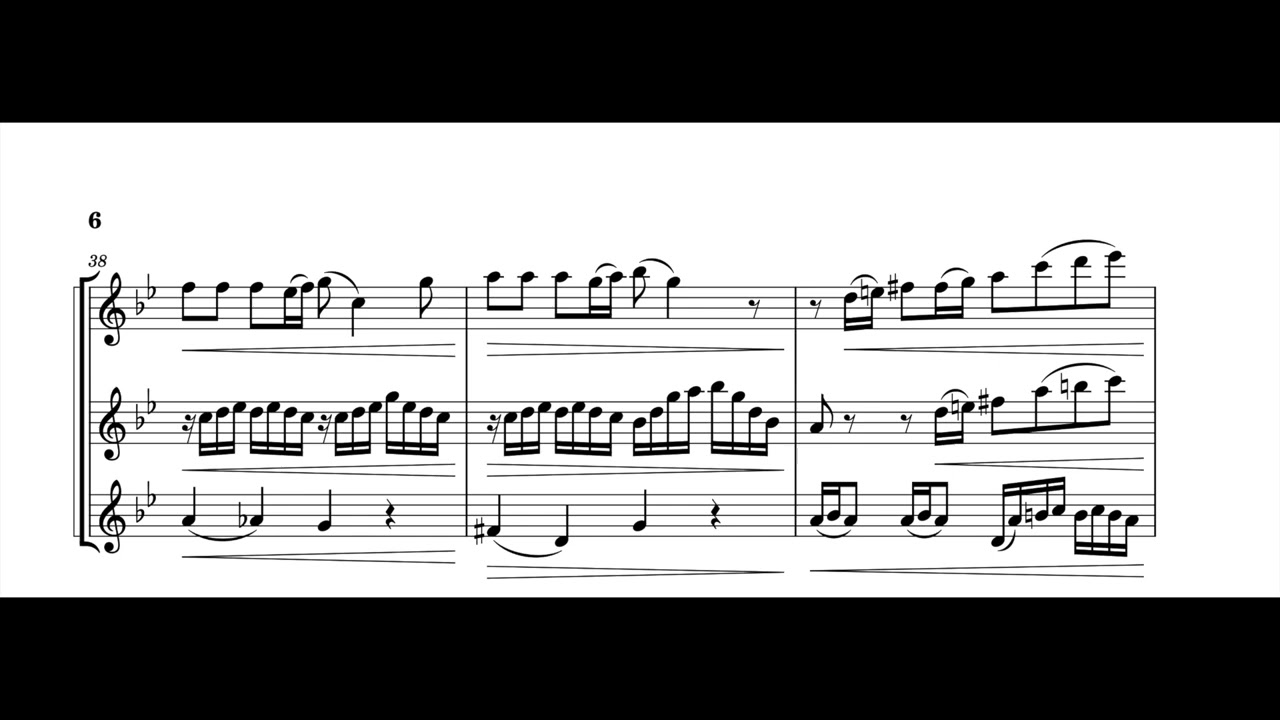 Caprice for three violins