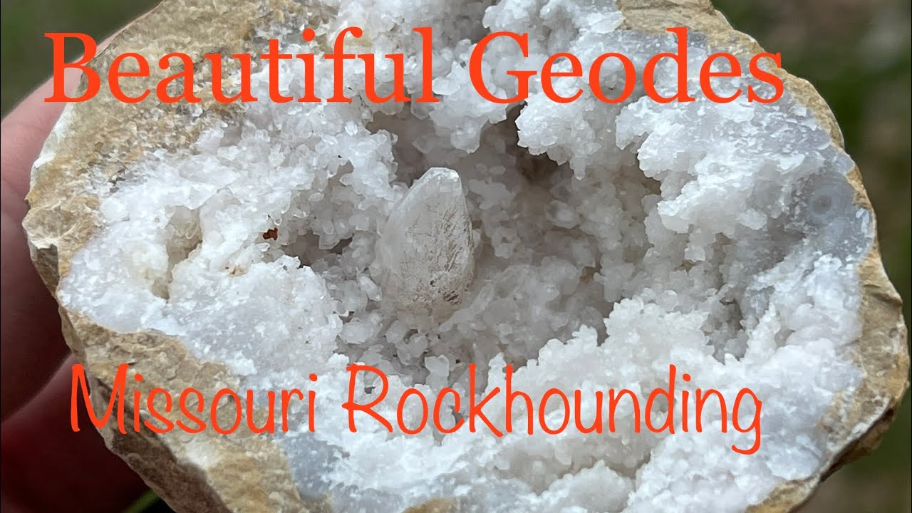Geodes, Fossils, and Beautiful Calcite in a Missouri creek