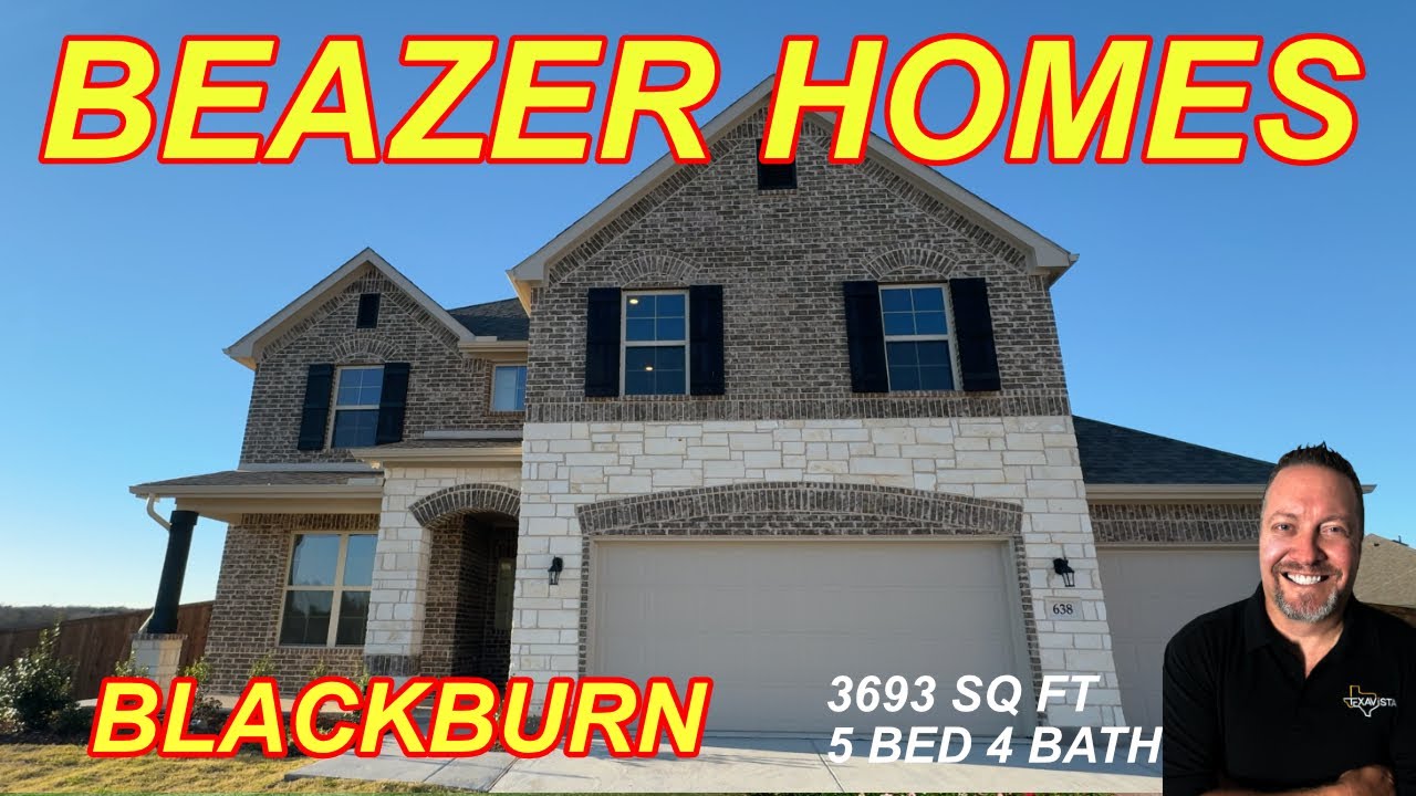 Beazer Homes Blackburn Review: Spacious & Affordable Living In Fate, TX