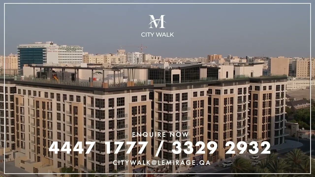 Le Mirage City Walk Aerial