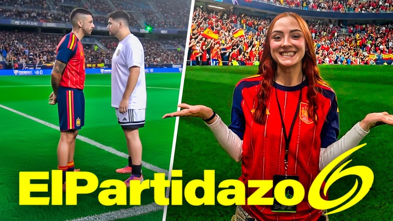 Lo que NO se VIÓ de ESPAÑA vs LATAM⚽️  *PARTIDAZO de YOUTUBERS 6*