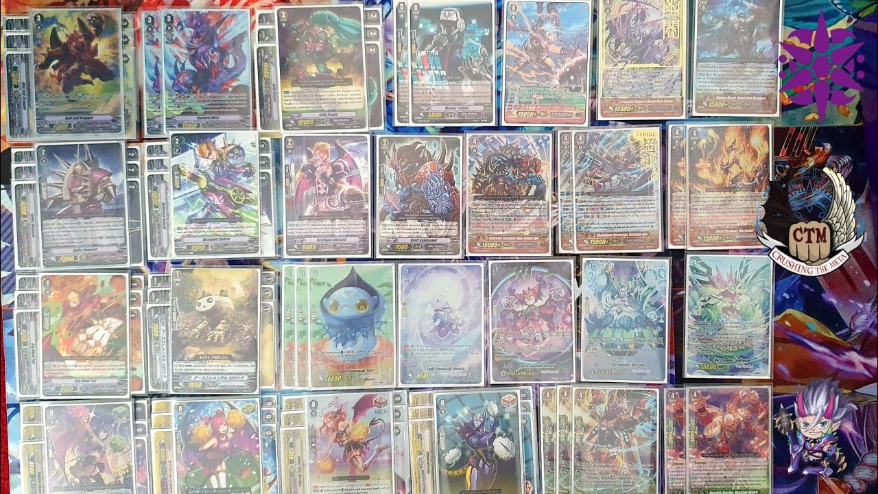Spike Brothers Premium Deck Profile 🏈 Turbo Dragger 🏉 Cardfight!! Vanguard
