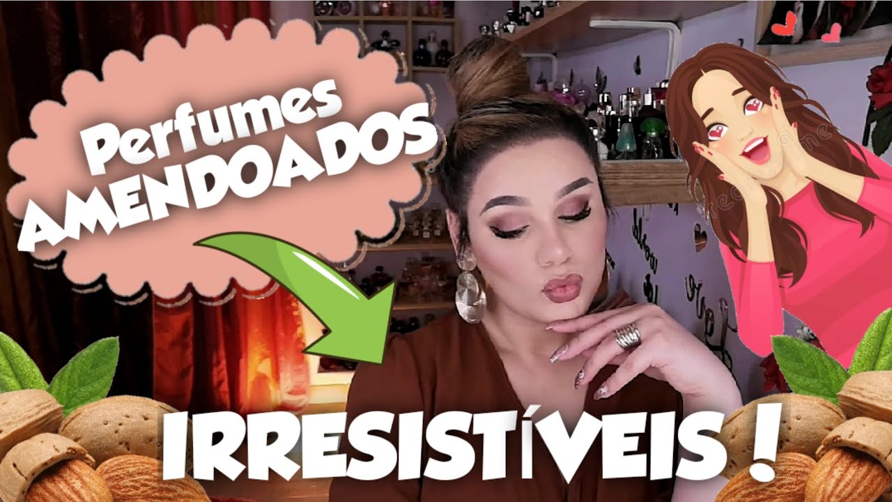 Perfumes com a nota de AMÊNDOAS! 🧡