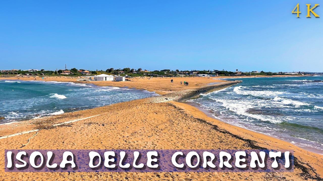 Spiaggia dell'Isola delle Correnti - Dove il Mar Ionio incontra il Mar Mediterraneo