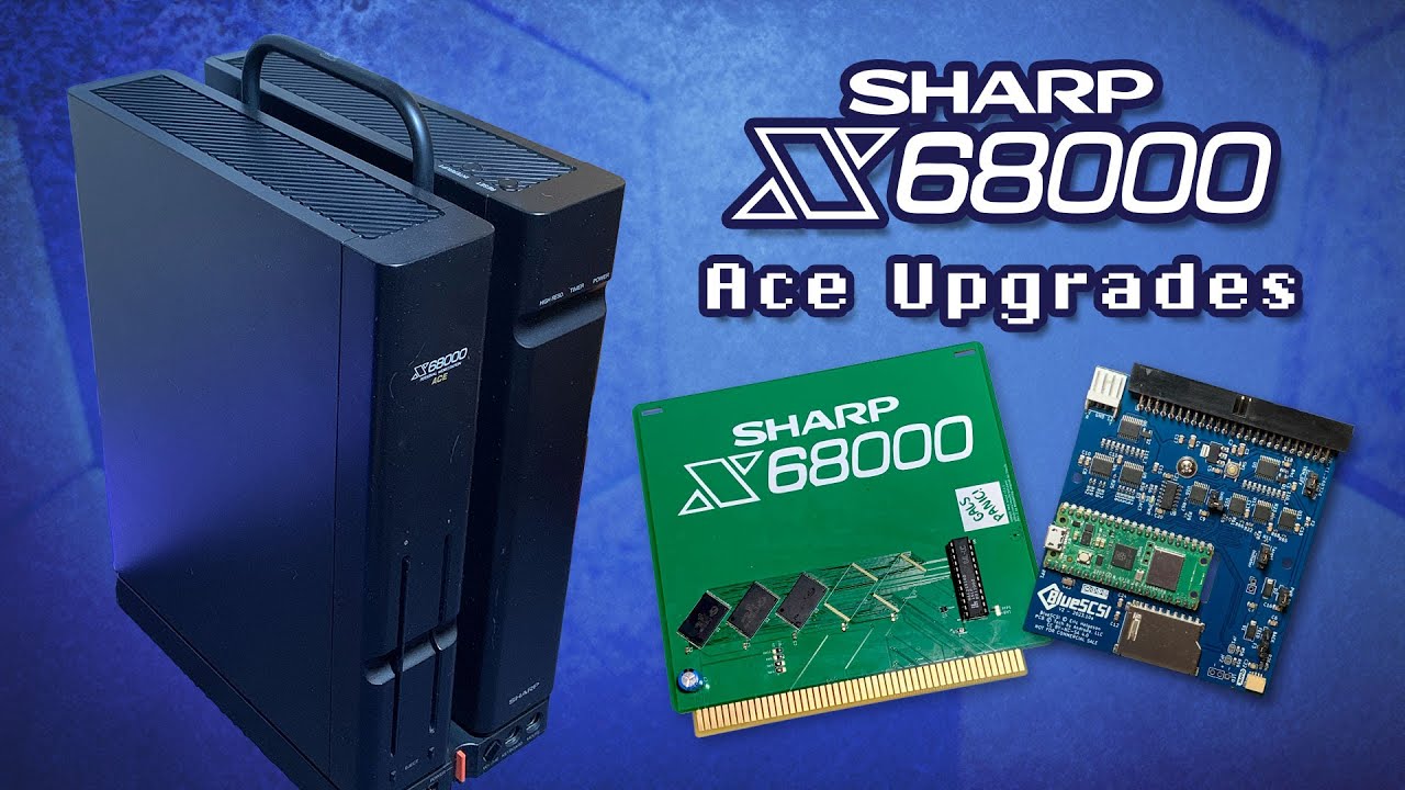 X68000 Ace - new memory expansion, BlueSCSI, glitches & games