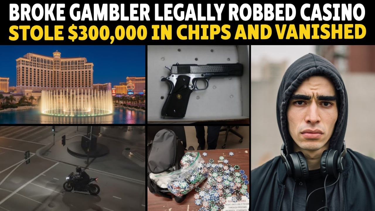 Broke Gambler Who Robbed the Bellagio Casino for $1.5 Million &mdash; True Crime Documentary