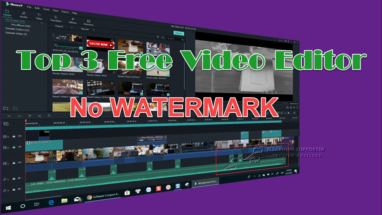 3 BEST Free Video Editor NO WATERMARK (2019)