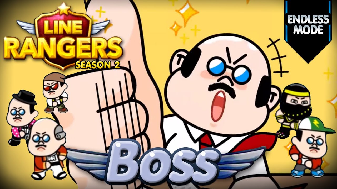[LINE Rangers] แก๊งค์บอสตะลุย Endless Mode! ลุงยังเจ๋งอยู่นะ!