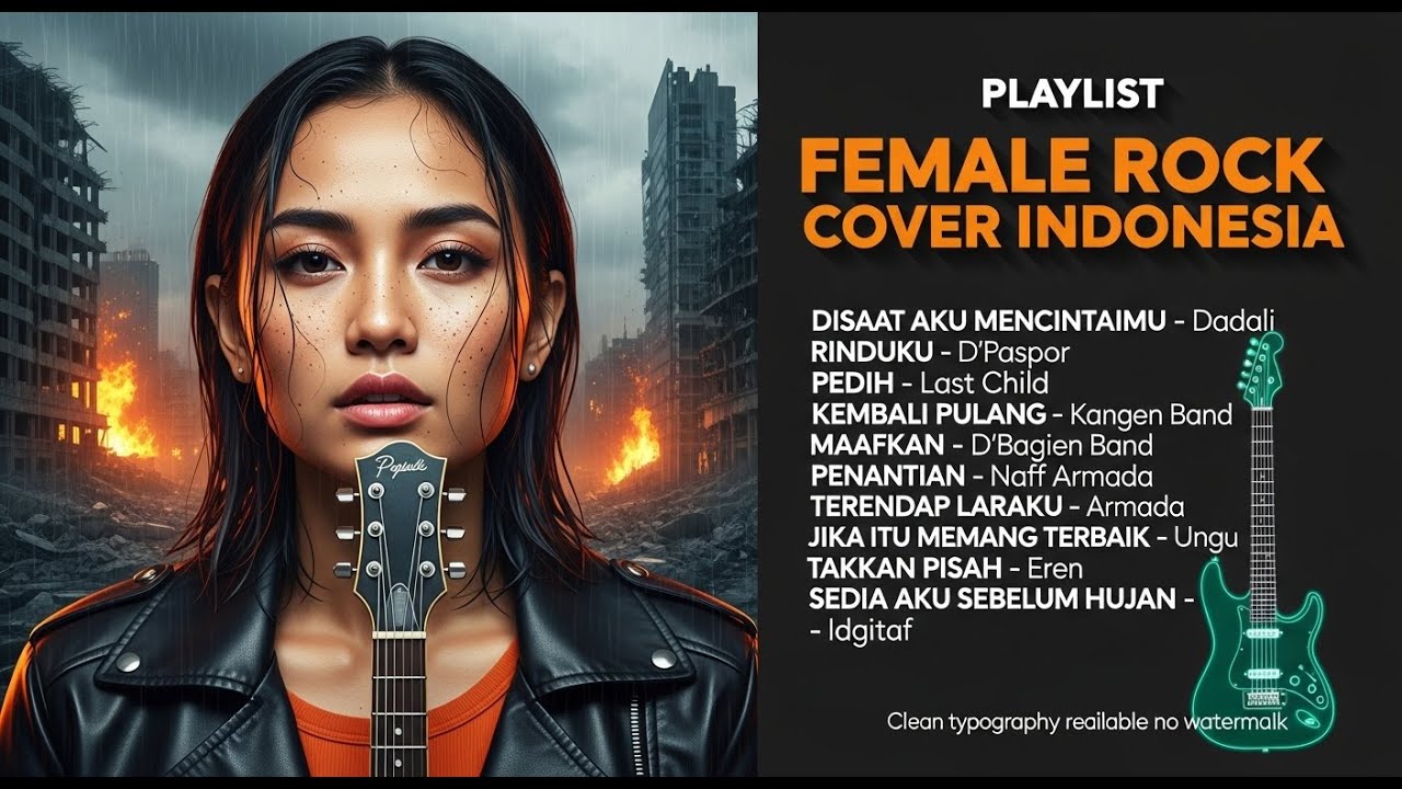 10 Lagu GALAU Versi FEMALE ROCK Hits Indonesia