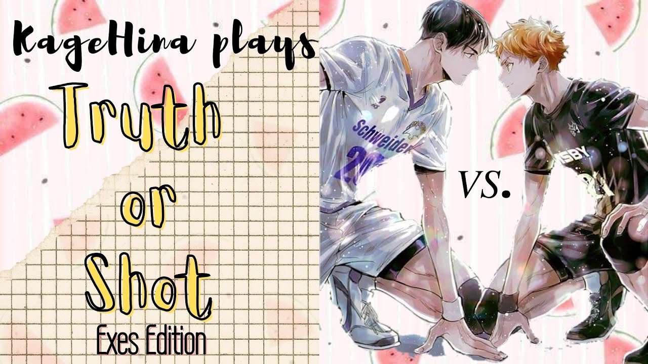 KageHina plays TRUTH OR SHOTS: EXES EDITION • TsukiHina & OiKage | Interview Game | 𝑪𝒆𝒔𝒕𝒊𝒊