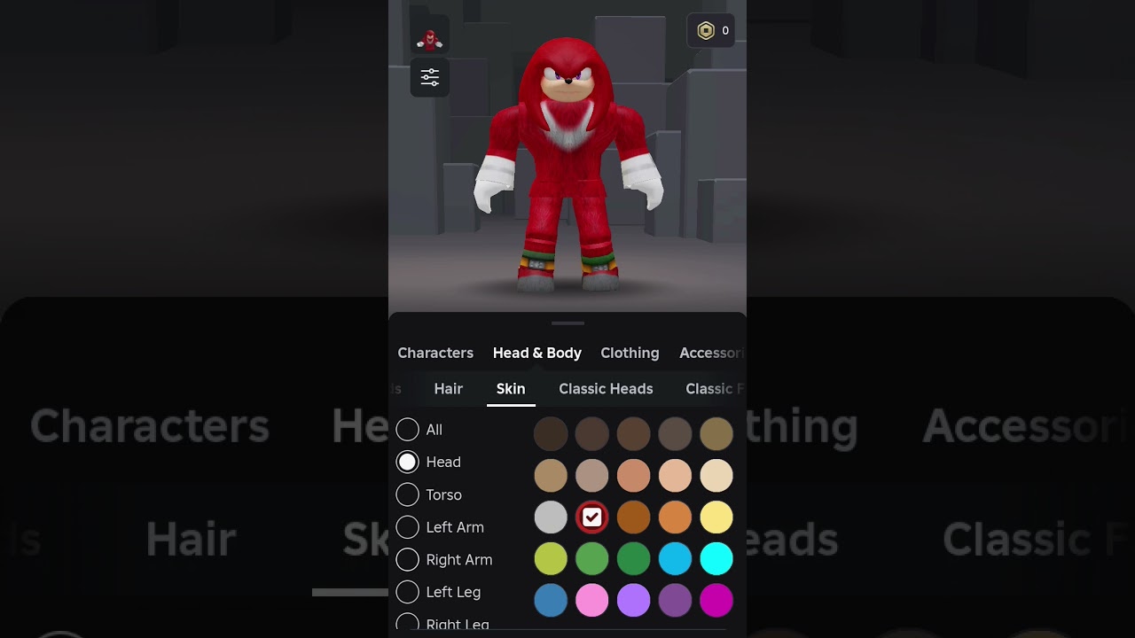 How To Make Movie Knuckles In #roblox #sonic