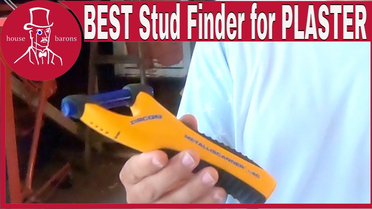 What is the best way to find studs behind plaster walls