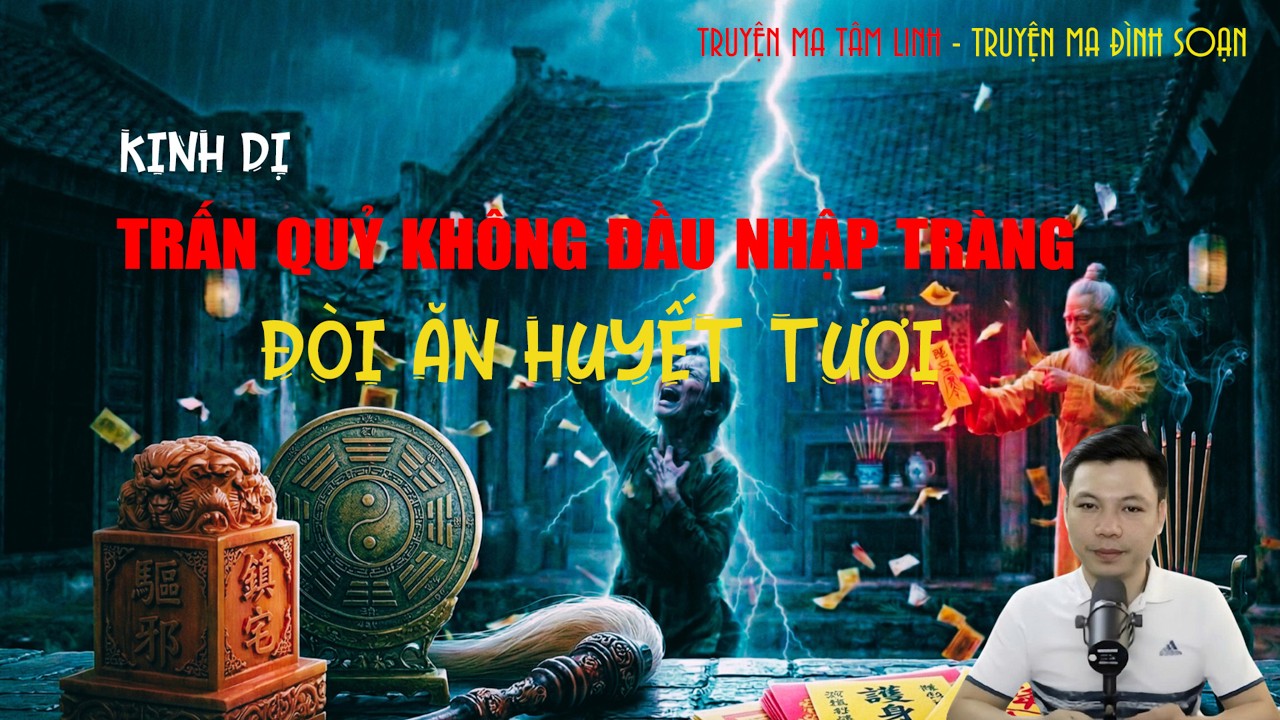 TRẤN QUỶ KHÔNG ĐẦU NHẬP TRÀNG ĐÒI ĂN HUYẾT TƯƠI | Truyện Ma Kinh Dị | Truyện Ma Đình Soạn