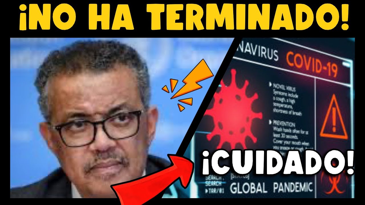 ALERTA  ⚠️ OPS ACLARA QUE COVID-19 SIGUE SIENDO PANDEMIA !!!