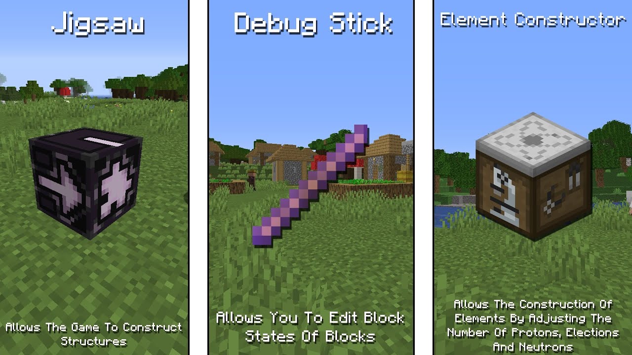 Every Secret Item In Minecraft