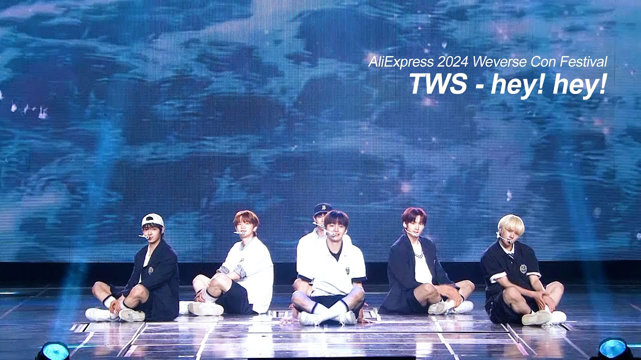 TWS (투어스) 'hey! hey!' Stage Cam @ AliExpress 2024 Weverse Con Festival