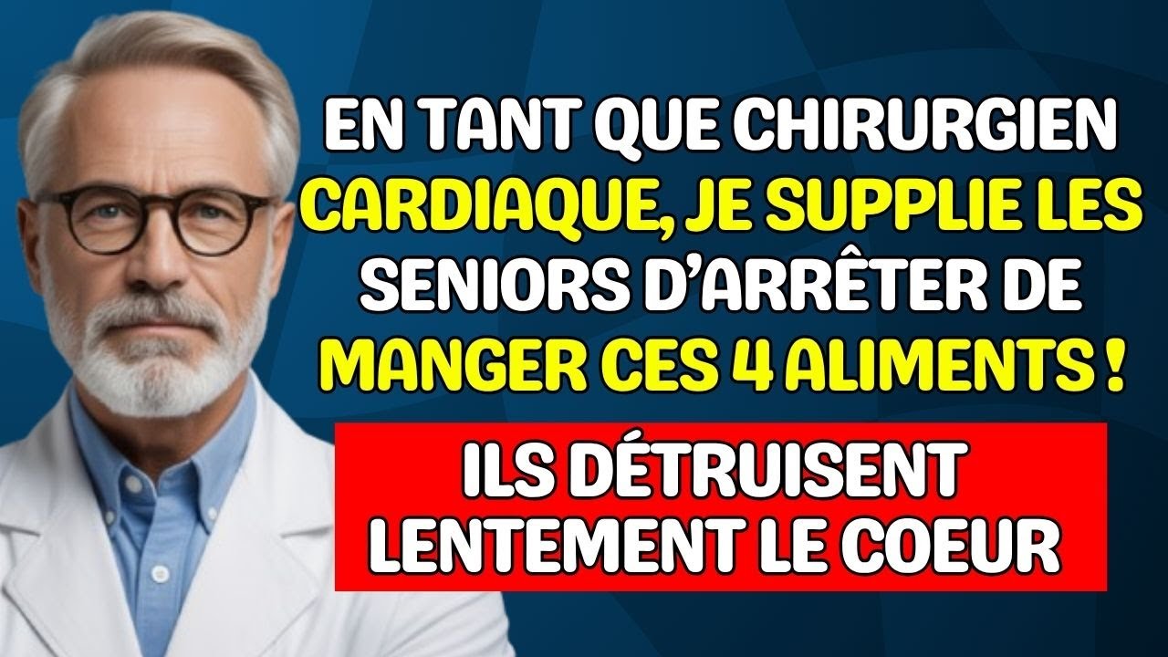Seniors, &Eacute;vitez Ces 4 Aliments &Agrave; Tout Prix ! | Astuces de long&eacute;vit&eacute;