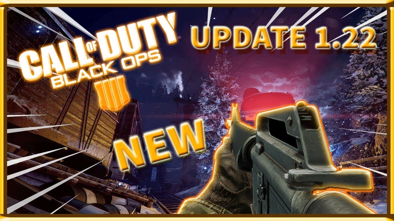 1.22 UPDATE! NEW GUNS, M16! NEW TIERS, I GOT EVERY GUN! (Black Ops 4)