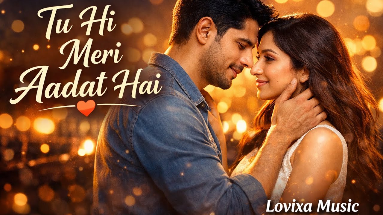 “Tu Hi Meri Aadat Hai | New Hindi Romantic Song 2026 | Siddharth x shraddha | Lovixa Music