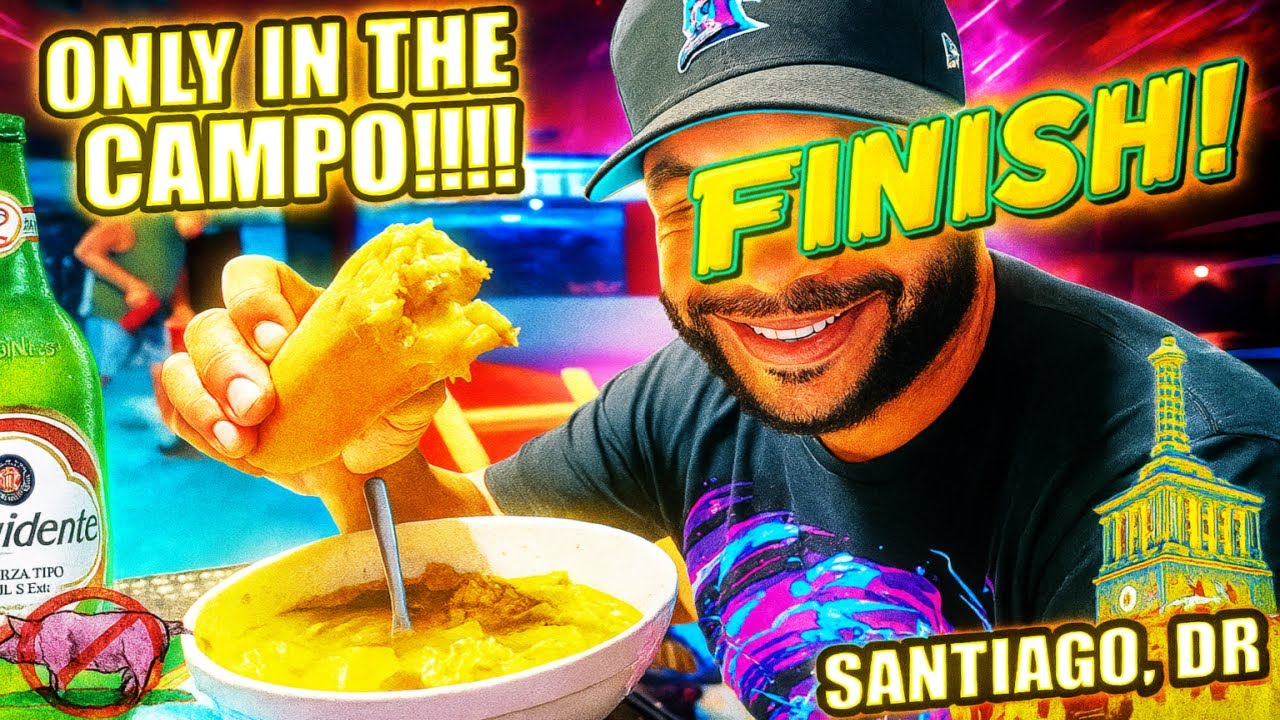 Eating My FAVORITE Dominican Dish in Santiago De Los Caballeros Campo