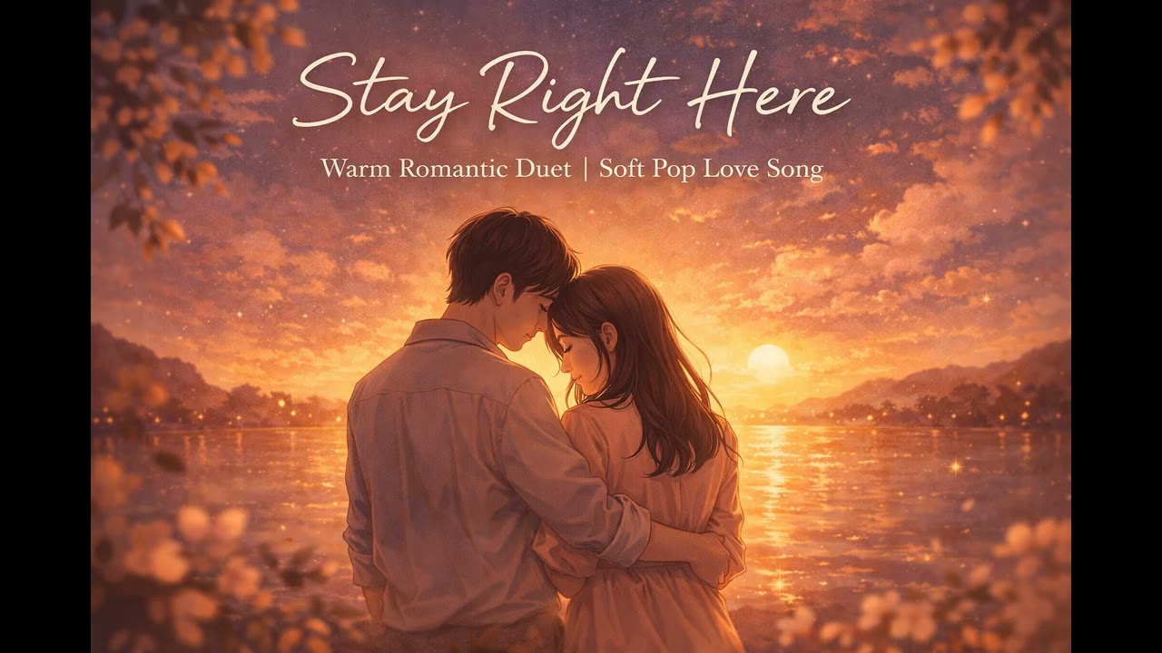 Stay Right Here – Warm Romantic Duet | Soft Pop Love Song