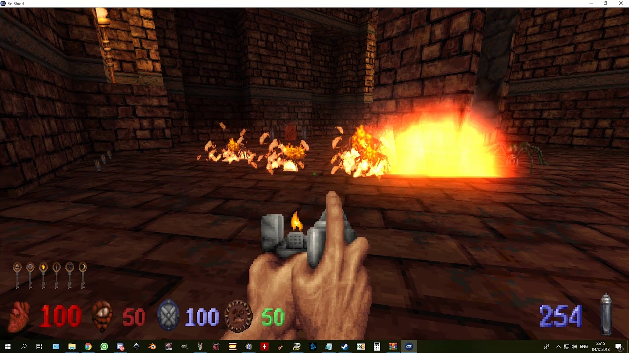 Re-Blood - Blood mod for GzDoom New gameplay video
