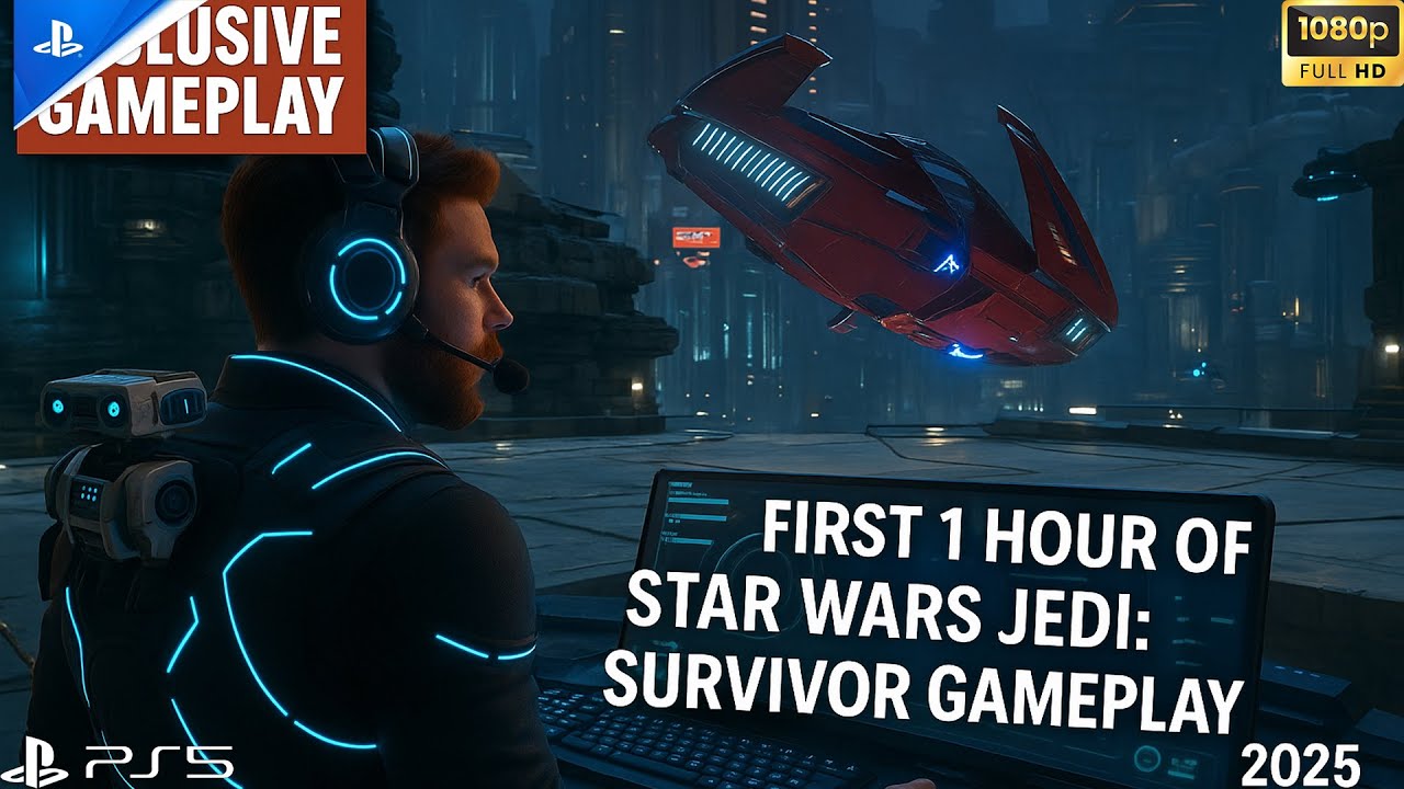 First Hour of Star Wars Jedi: Survivor – 2025 Gameplay Reveal! 🚀 | NO COMMENTRY