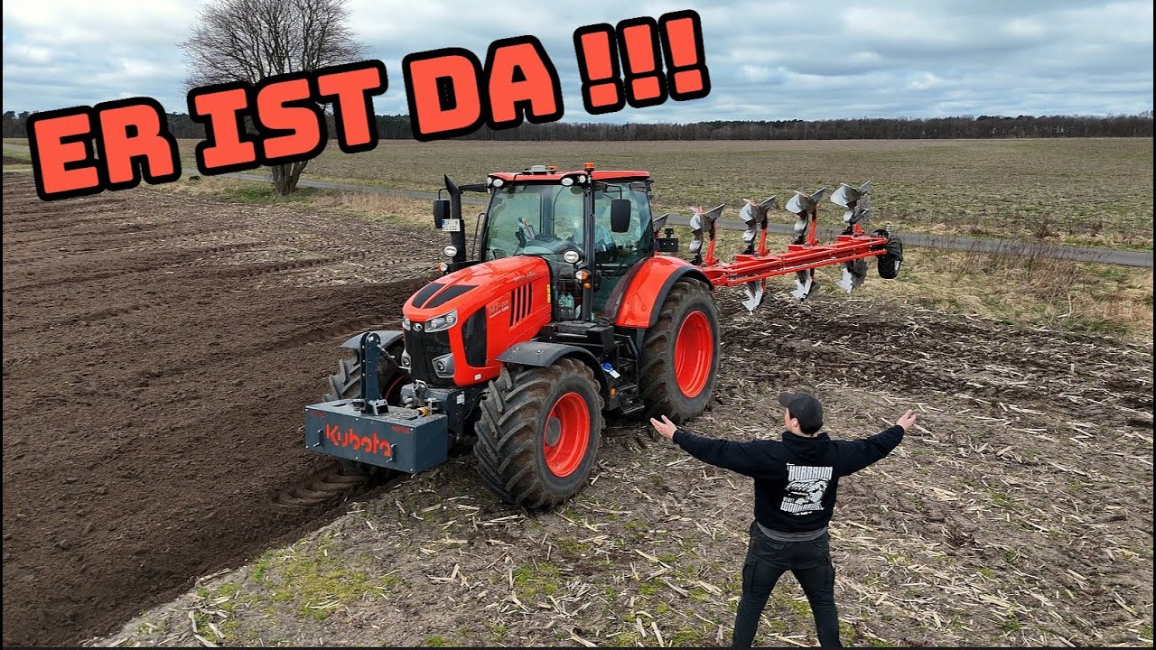 Der Kubota M7 ist da! | Ich besiege meine (P)flugangst | Farmvlog #191