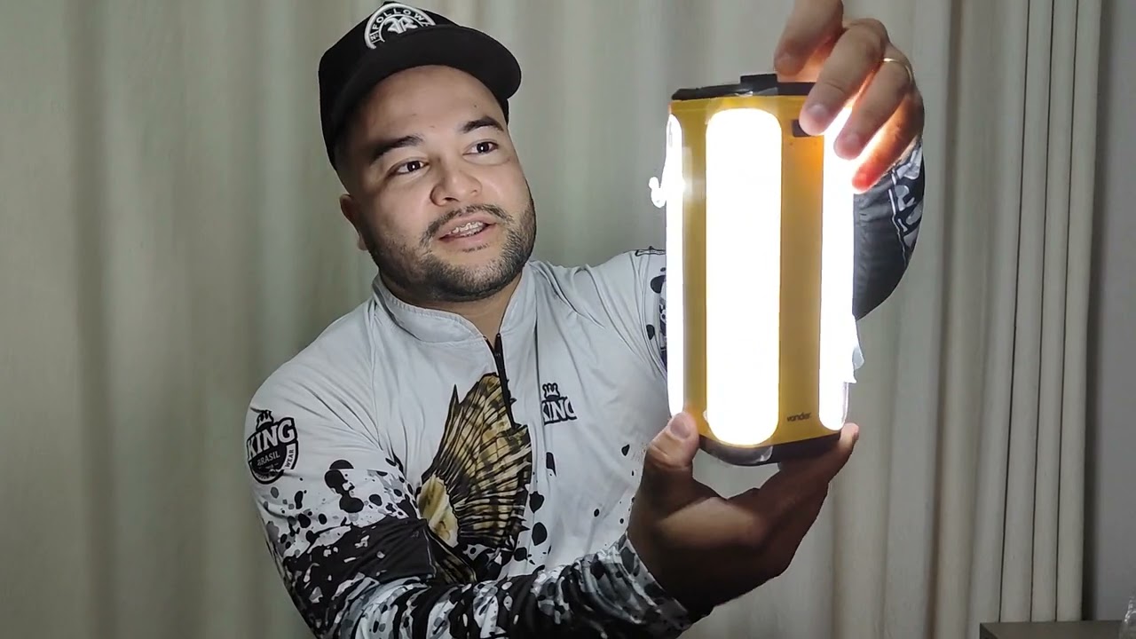 A melhor Lanterna para acampamento smd led Vonder