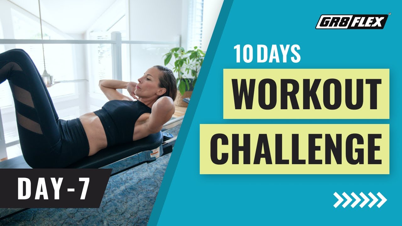 10-Day GR8FLEX Home Fitness Challenge: Day 7: Full Body Workout | Gr8flex.com