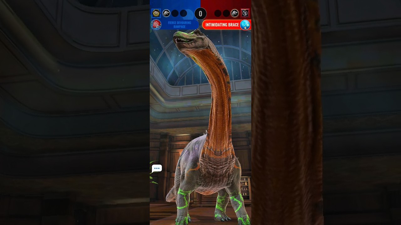 GRYGANYTH Vs AMPELOREX - JURASSIC WORLD ALIVE #shortvideo