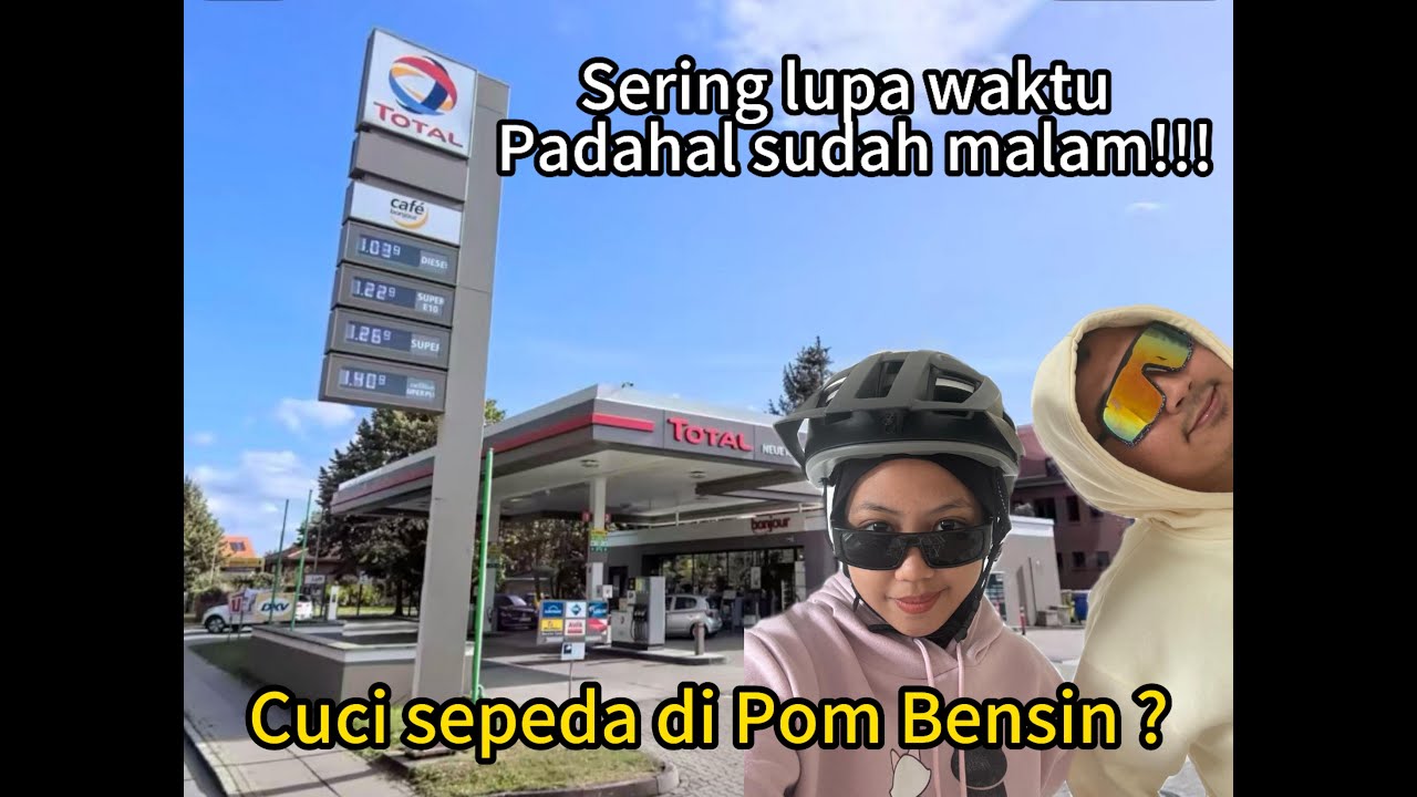 SEPEDAAN MALAM MALAM TAPI MASIH TERANG BANGET