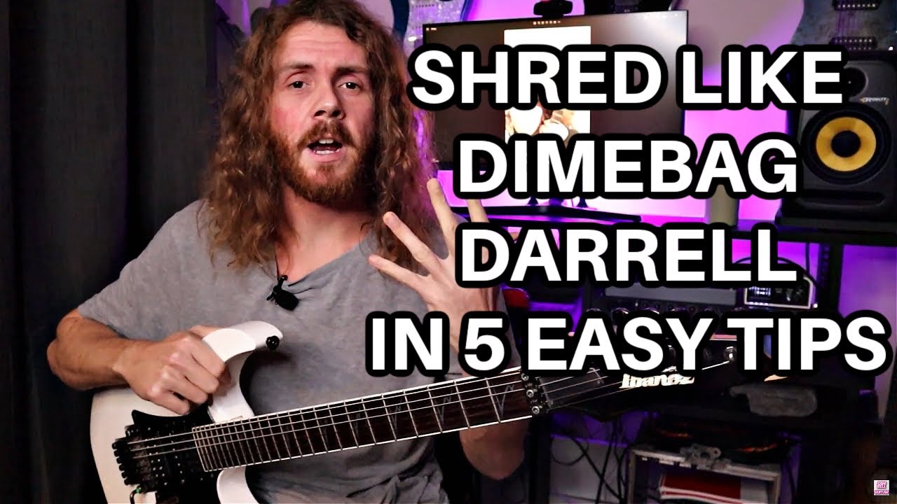 Dimebag Darrell Guitar Style in 5 Steps!