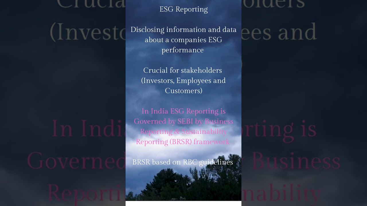 BRSR- Business Responsibility and Sustainability