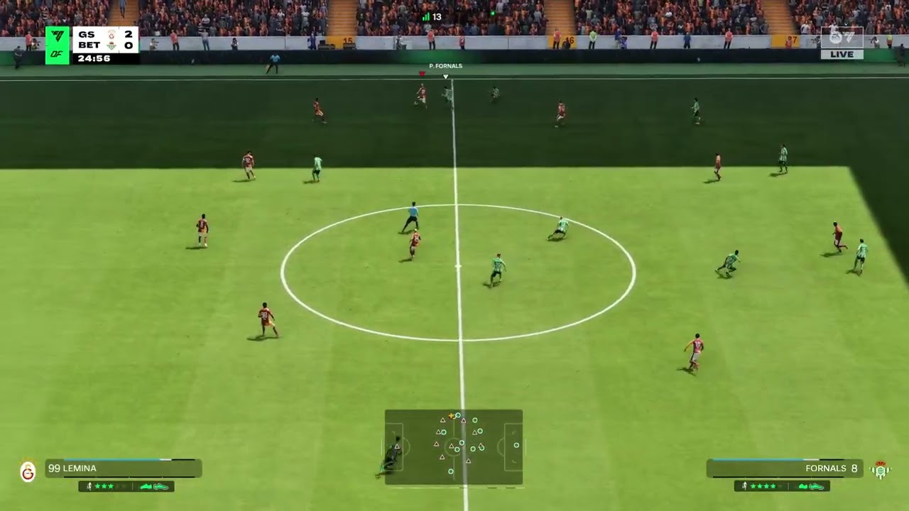 T8/2ª/J11  Galatasaray 8-0 Betis