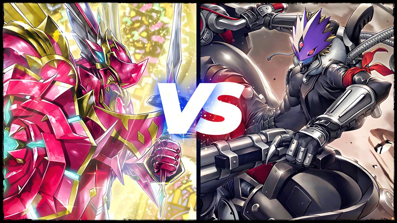 LordKnightmon (черная база) против Beelzemon | Digimon EX10 Match