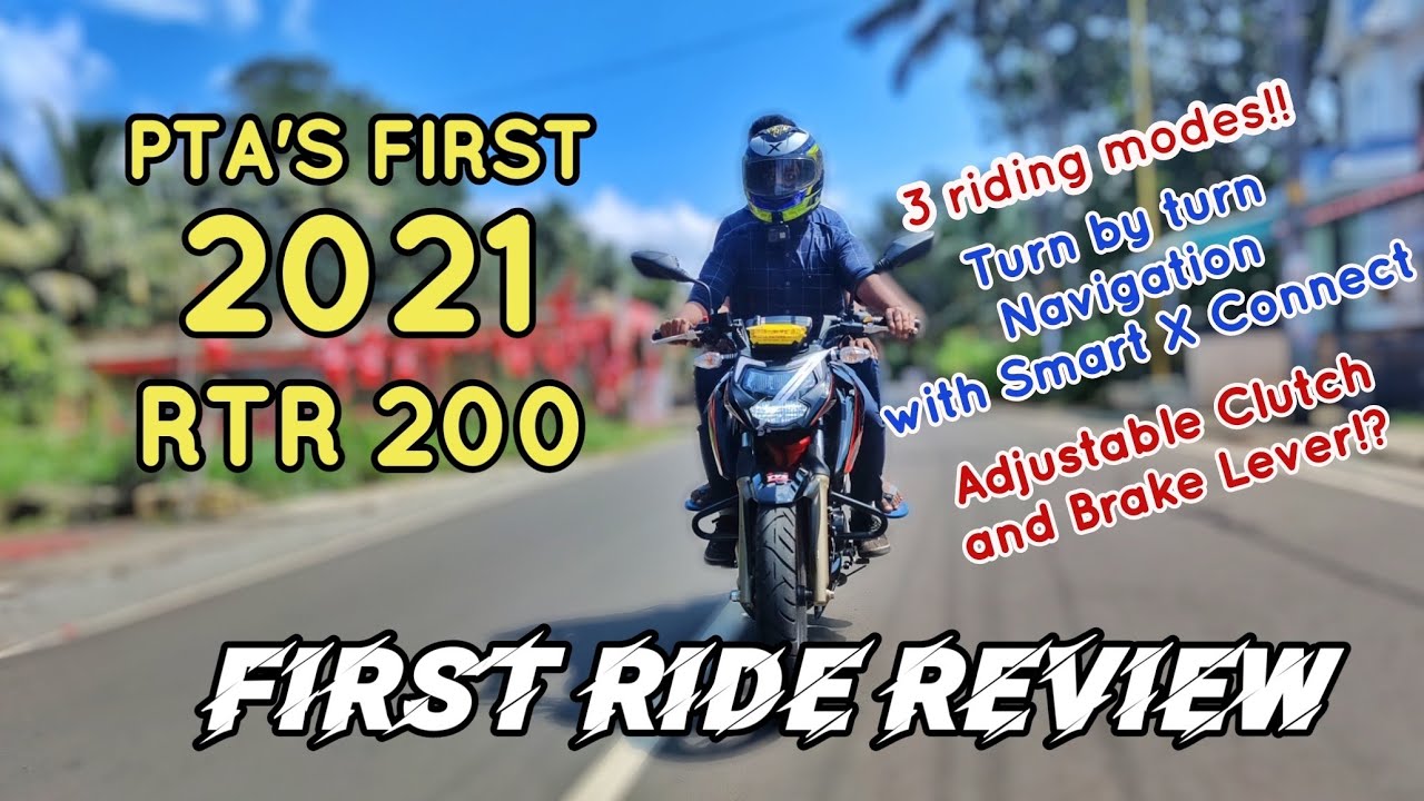 TVS Apache RTR 200 4V BS6 2021 with Riding Modes | Most Detailed First Ride Review in Malayalam