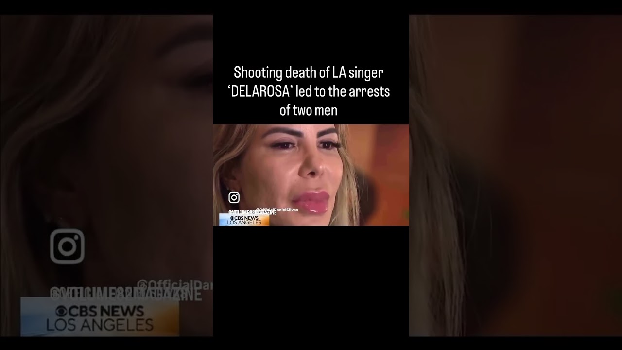 Singer DELAROSA Killed During Robbery Attempt #la #crime #delarosa #truecrimestory