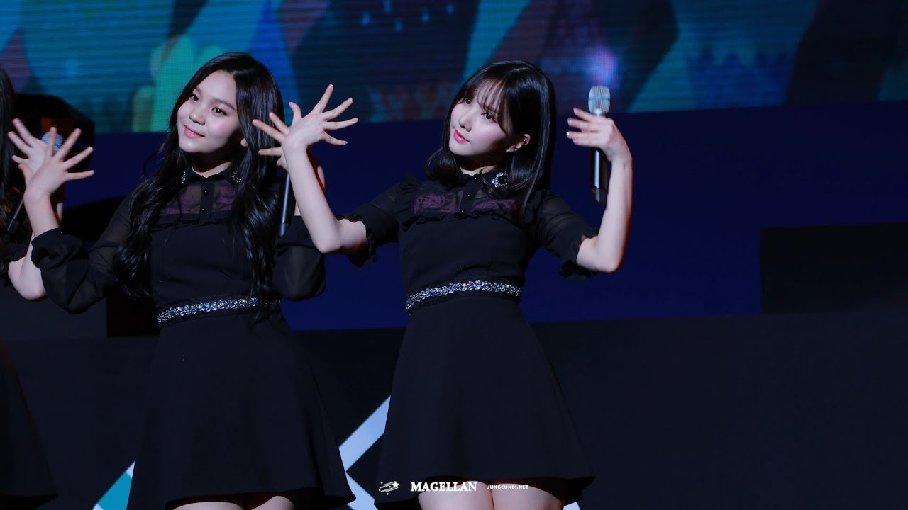 [4k] 171210 귀를 기울이면 여자친구 은하 직캠 GFRIEND EUNHA FANCAM @핑거밴드 페스티벌