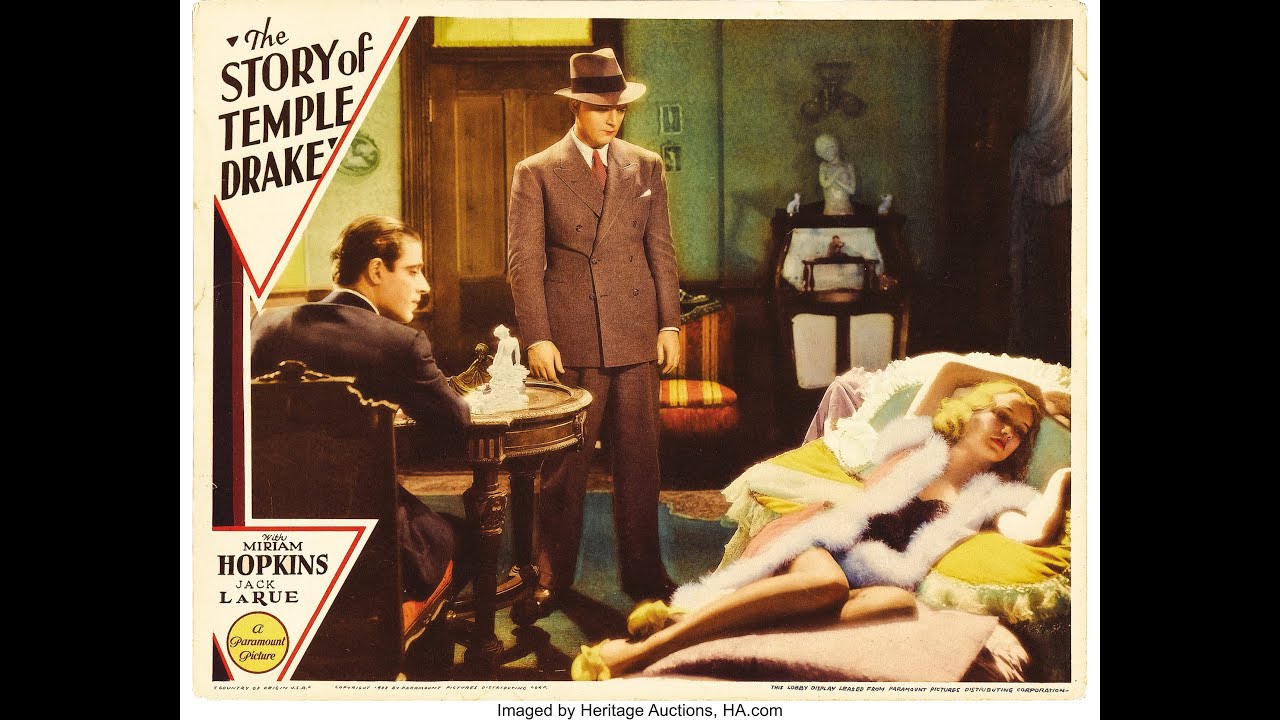 The Story of Temple Drake (1933)