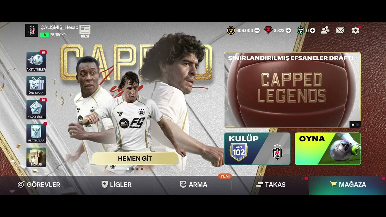FC mobilden yeniden hesap kurdum hesabı geliştiriyorum #fcmobile 