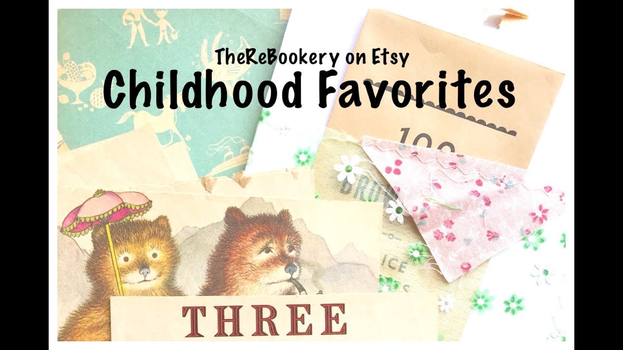 Childhood Favorites Junk Journals: TheReBookery Etsy Shop Update: Junk Journal Process