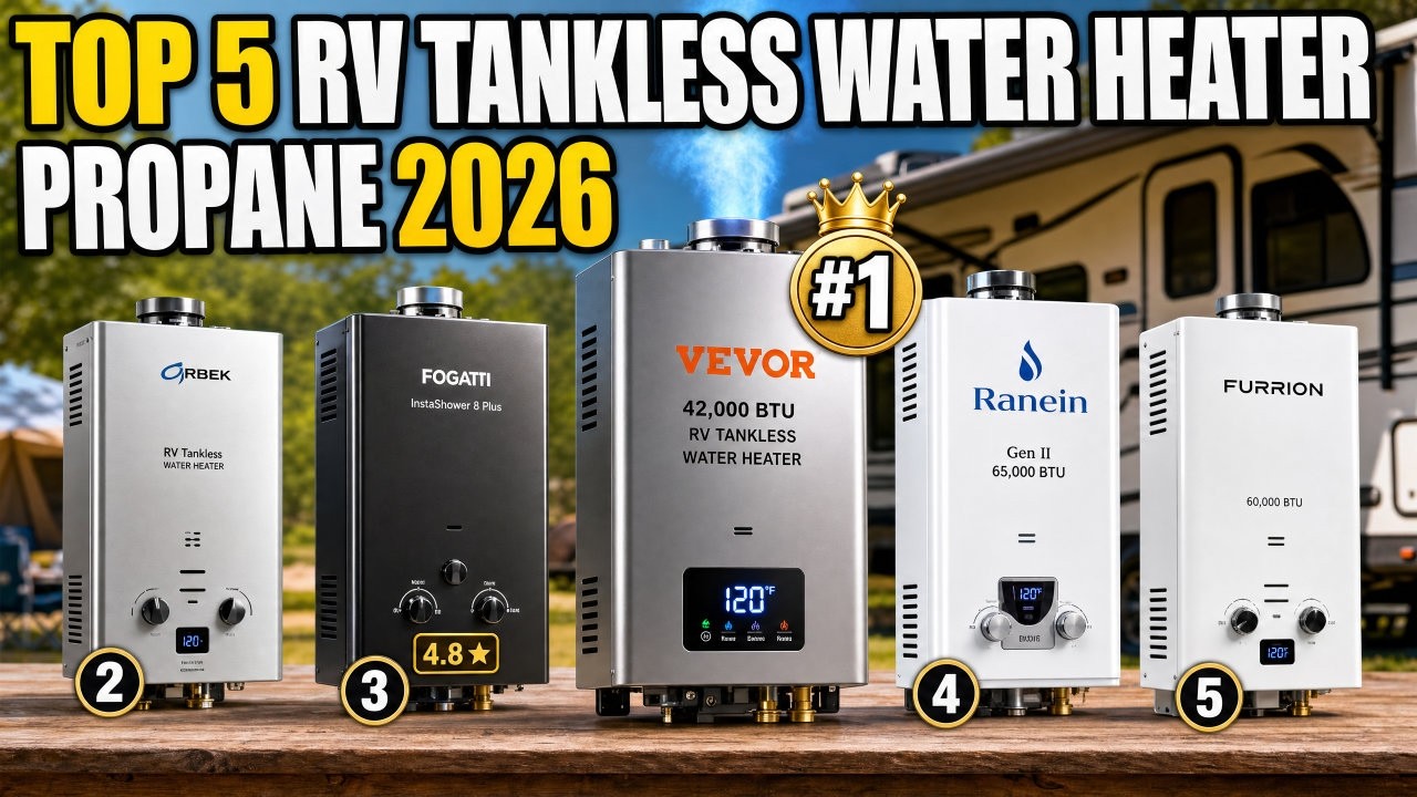 5 Best RV Tankless Water Heaters 2026 Stop Cold Showers on the Road