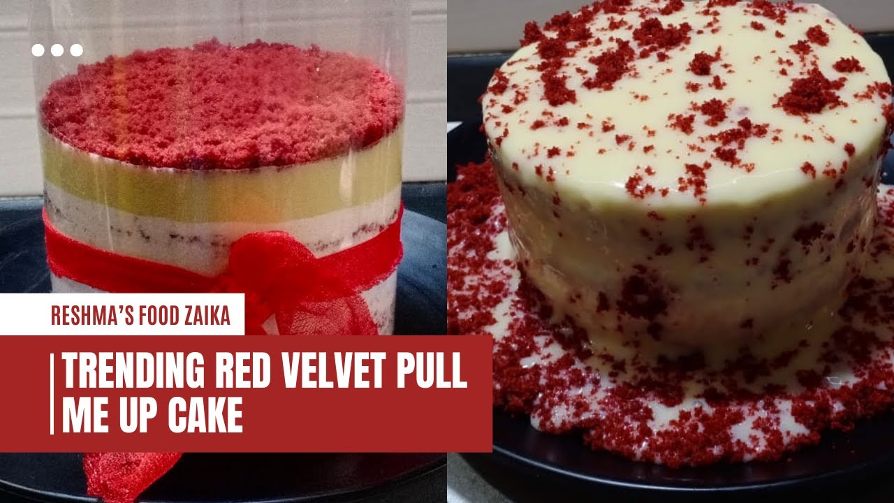 Trending Red Velvet Pull Me Up Cake | A Festive Baking Treat You’ll Love | Reshma's Food Zaika