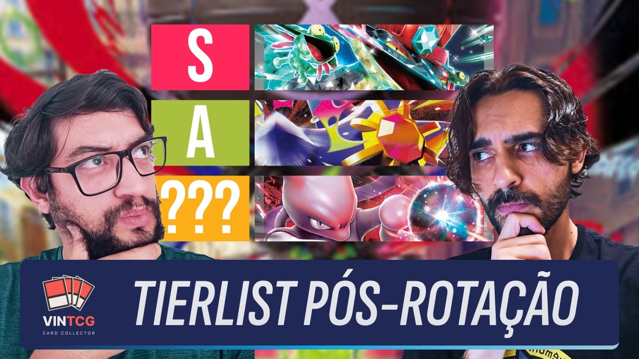 TIERLIST DOS BARALHOS PÓS ROTAÇÃO - FEAT BUGADO! | POKÉMON TCG