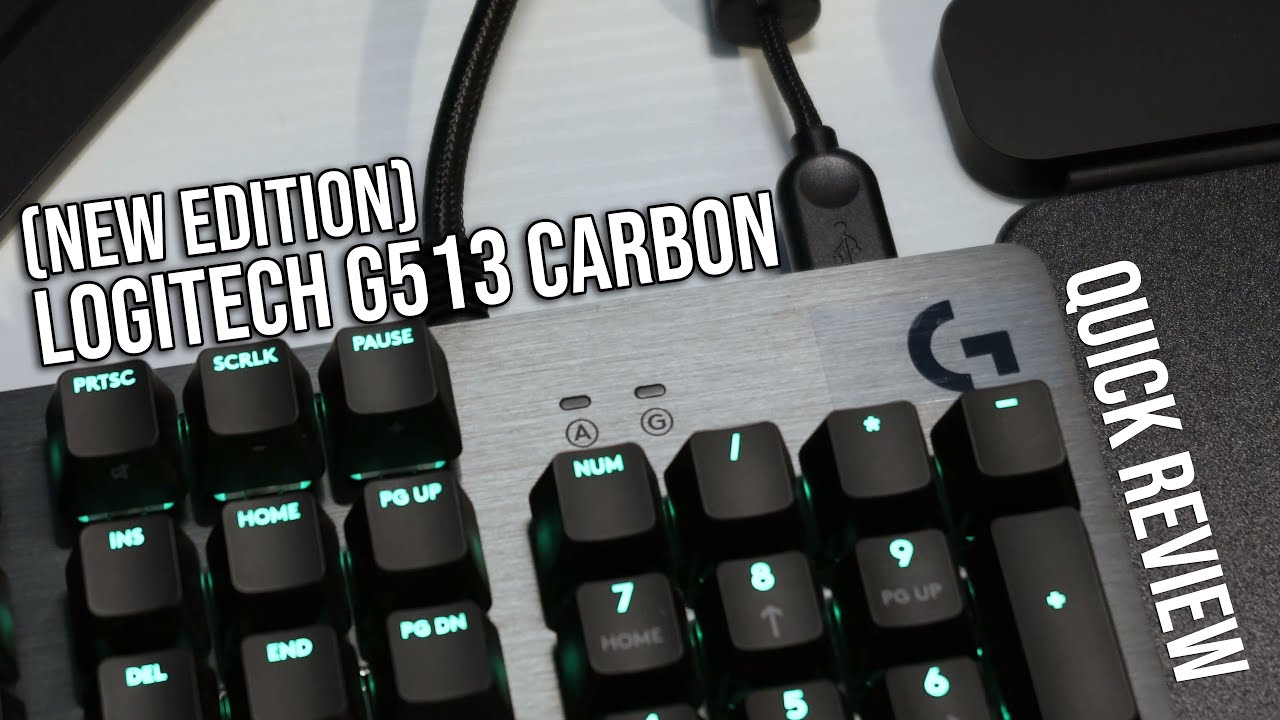 NEW AND IMPROVED? Logitech G513 with NEW GX Red Switches!