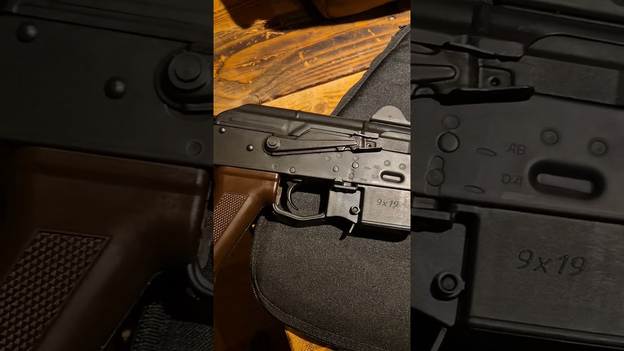 This is a Ak MOE, this i cute🤩 #notmygun #fun #ak #moe #cute #short #fakeguns #airsoft #wood